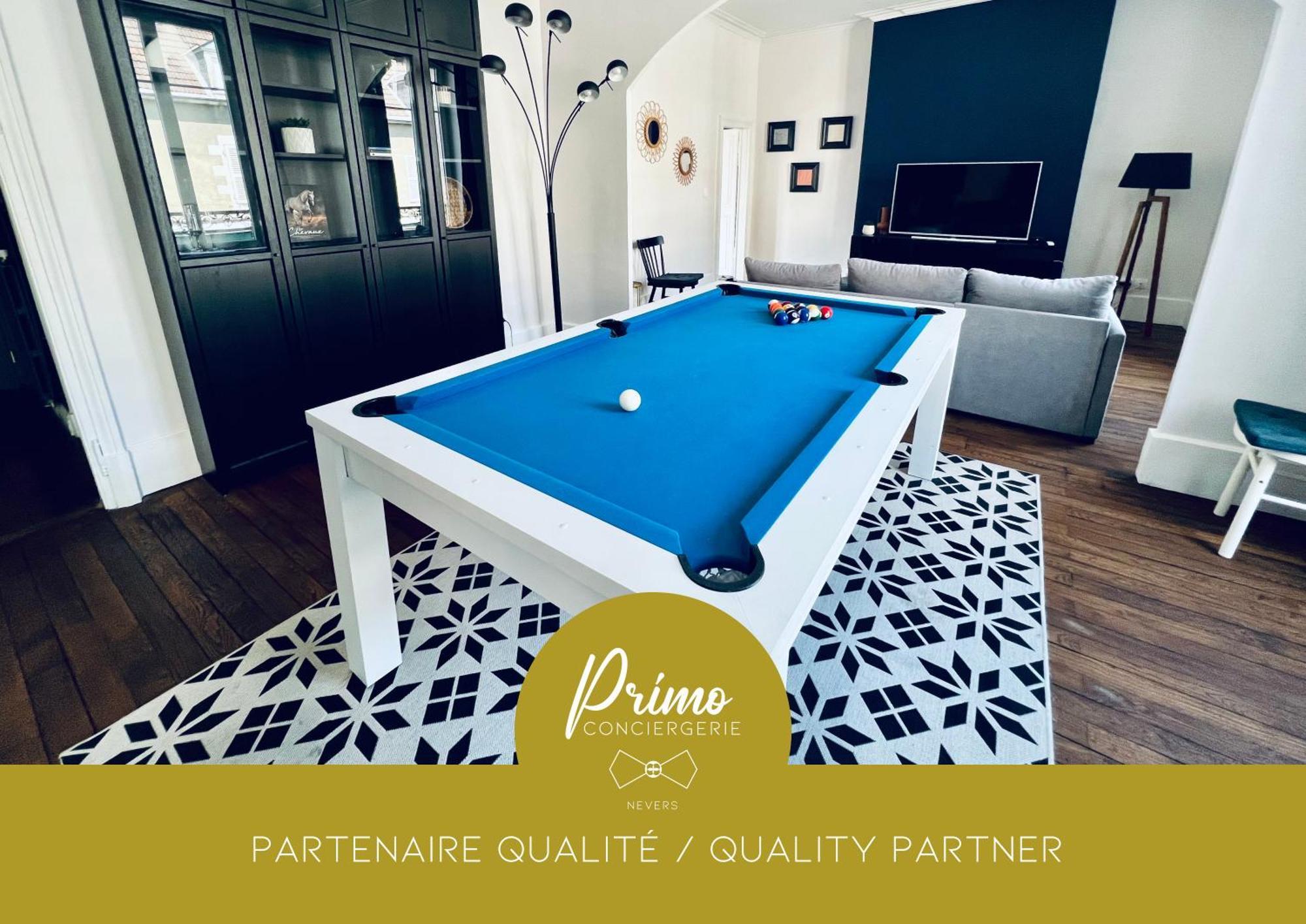 "Le General" Appartement Prestige Proche Gare, Haut-De-Gamme, Avec Billard Et Parking Prive, By Primo C0Nciergerie نيفي المظهر الخارجي الصورة